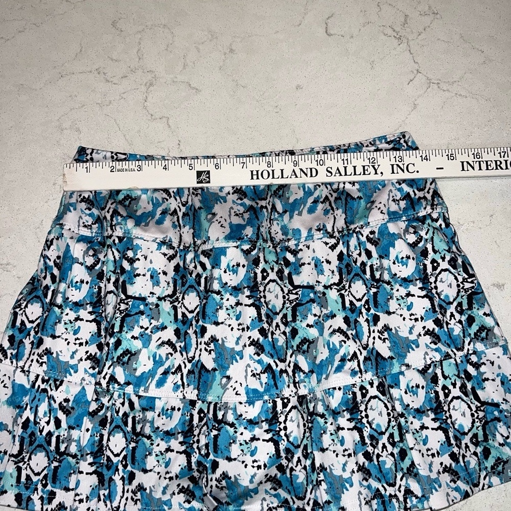 Bolle Womens Skort Size Small Multi-color Tiered Ruffle Tennis Golf - Picture 5 of 6